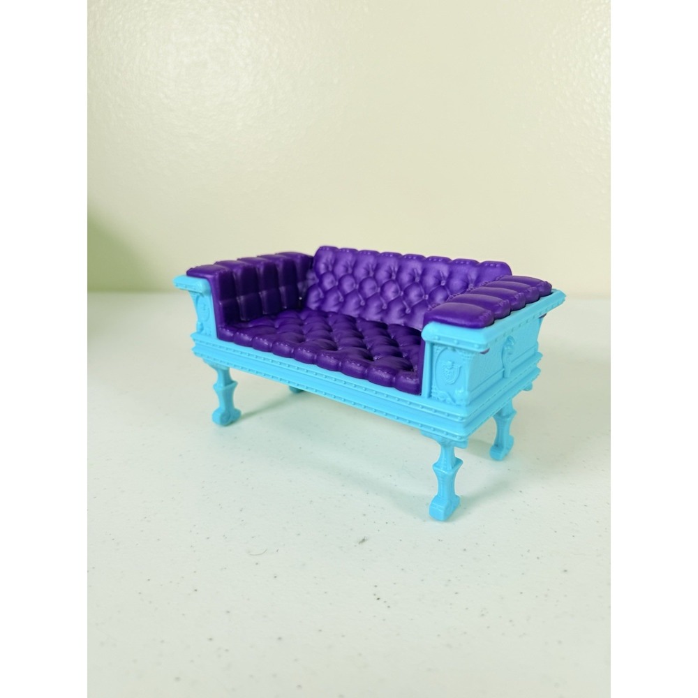 2 Monster High Doll's Deadluxe High School Playset Sofa Couch Furniture Mattel - Picture 5 of 6